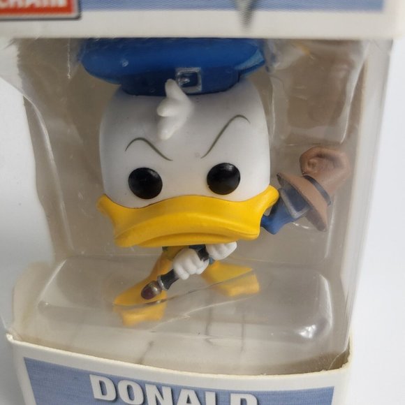Funko Pocket Pop Keychain Disney Kingdom Hearts Donald Duck Key Ring New - Picture 15 of 16
